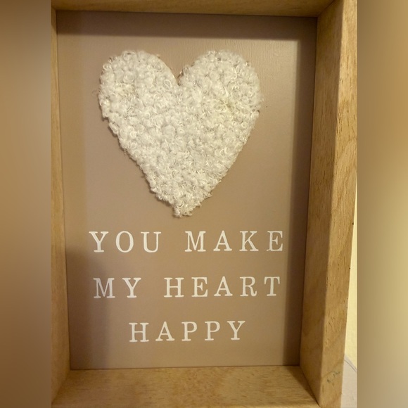 Heartfelt Wall Art with Wooden Frame - Picture 3 of 3